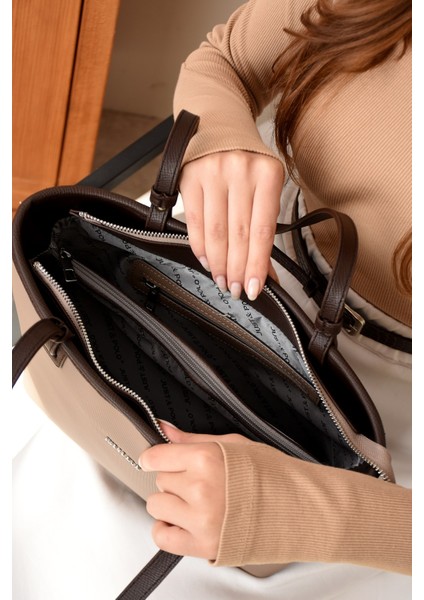 Yeni Sezon Su Geçirmez Lakoste Kumaş 4 Gözlü Kadın Kol Çantası Omuz Çantası modelleri