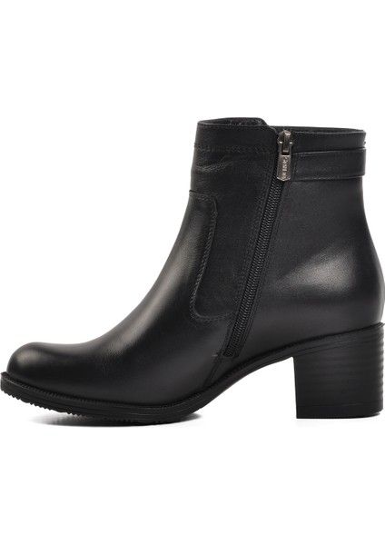 Hakiki Deri Siyah Kadın Bot fiyatları