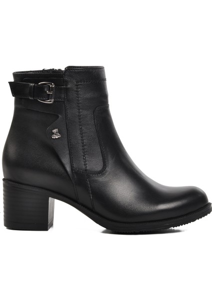 Hakiki Deri Siyah Kadın Bot modelleri