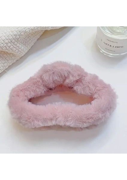 Peluş Kalp Model 11 cm Büyük Boy Trend Mandal Toka