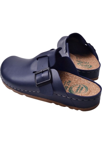 Fly Soft S182 Lacivert Kadın Sabo Terlik modelleri