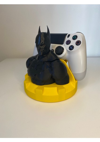 Batman Oyun Kol Standı Joystick Tutucu Xbox / Ps4 /ps5 Uyumlu Dekoratif Figür Büst