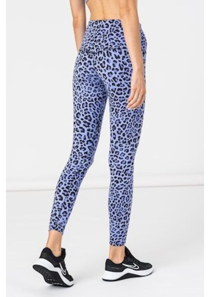 One Df Hr Tght Leopard Kadın Tayt DM7274-569
