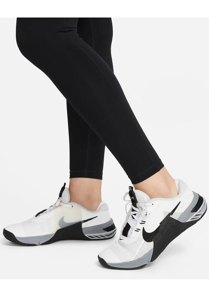 Pro Dri-Fit Mid-Rise Full-Length Graphic Training Siyah Kadın Tayt fırsatları
