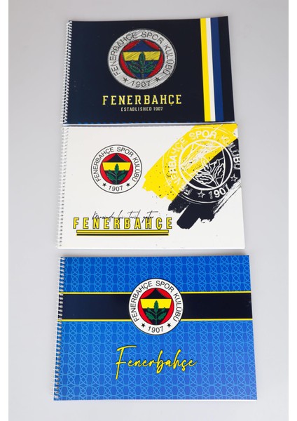 Yeni Sezon Lisanslı Fenerbahçe Resim Defteri 17*24 cm 15 Yaprak