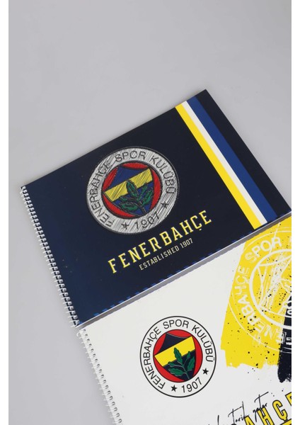 Yeni Sezon Lisanslı Fenerbahçe Resim Defteri 17*24 cm 15 Yaprak