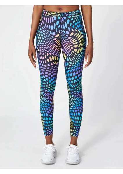 Dri-Fit Run Division Printed Mid-Rise Running Kadın Tayt DM7555-010 fiyatları