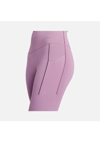 Dri-Fit Universa Medium-Support High-Waisted 7/8 Training Kadın Mor Spor Tayt DQ5897