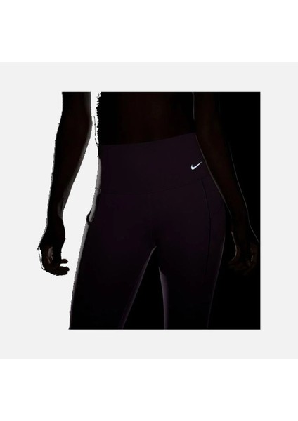 Dri-Fit Universa Medium-Support High-Waisted 7/8 Training Kadın Mor Spor Tayt DQ5897