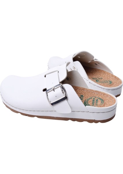 Fly Soft S182 Beyaz Kadın Sabo Terlik modelleri