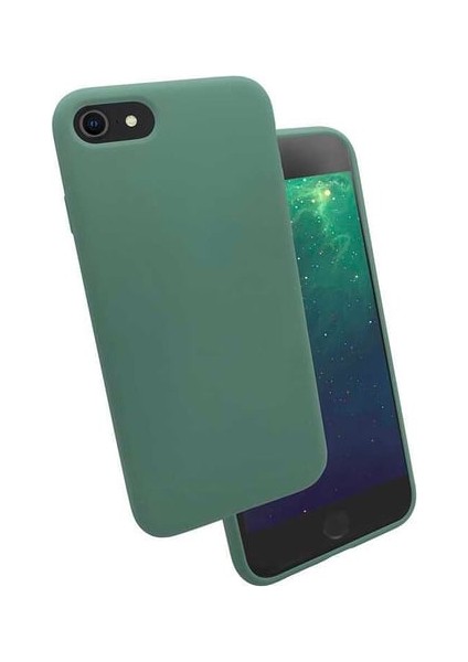 Apple iPhone 7 Plus Kılıf Lansman Modeli Iç Yüzeyi Kadife Yumuşak Dokulu Liquid Silikon Korumalı