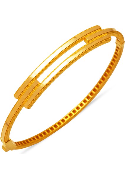 Ajda Model 22 Ayar Kaburga Altın Bilezik