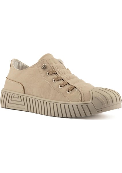 Vıgor Unisex Lastikli Memory Foam Keten Sneaker Ayakkabı