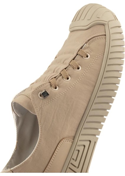 Vıgor Unisex Lastikli Memory Foam Keten Sneaker Ayakkabı
