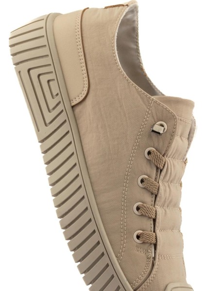 Vıgor Unisex Lastikli Memory Foam Keten Sneaker Ayakkabı