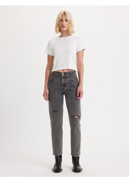 501 Crop Local Tr Kadın Jean Pantolon A7739-0008