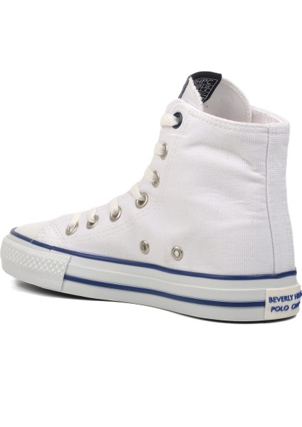 Beyaz Unisex Hi Sneaker