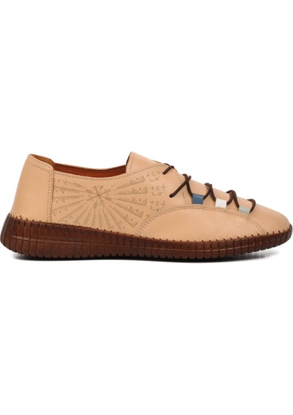Bej Kadın Günlük Ayakkabı modelleri