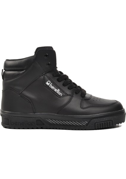 Siyah-Siyah Unisex Hi Sneaker modelleri