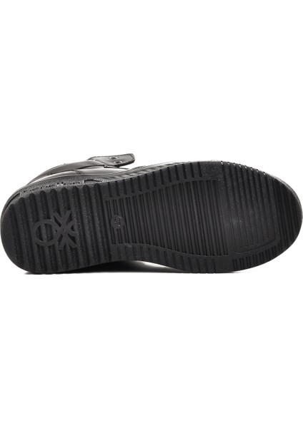 Siyah-Siyah Unisex Hi Sneaker indirimleri