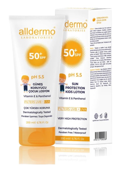 SPF50 Çocuk Güneş Losyonu 200 ml