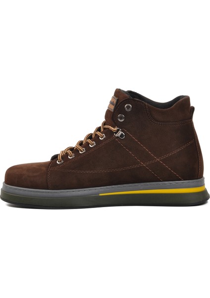 Kahve Nubuk Deri Erkek Bot fiyatları