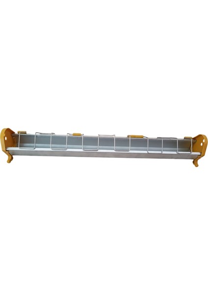 Güvercin Metal Yemlik 75 cm 5 Adet Galvaniz Yemlik