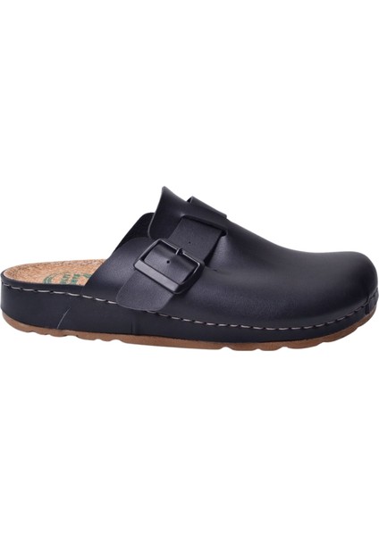 Fly Soft S182 Siyah Kadın Sabo Terlik