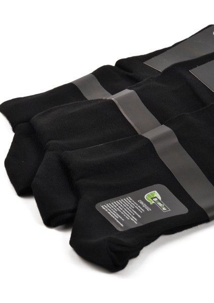 Ayakmod Siyah Bambu Unisex Çorap
