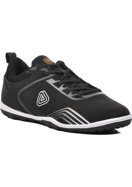 Walkway Siyah Erkek Halı Saha Ayakkabısı