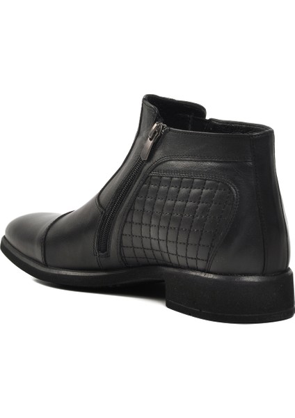 Ayakmod Siyah Deri Erkek Bot fırsatları