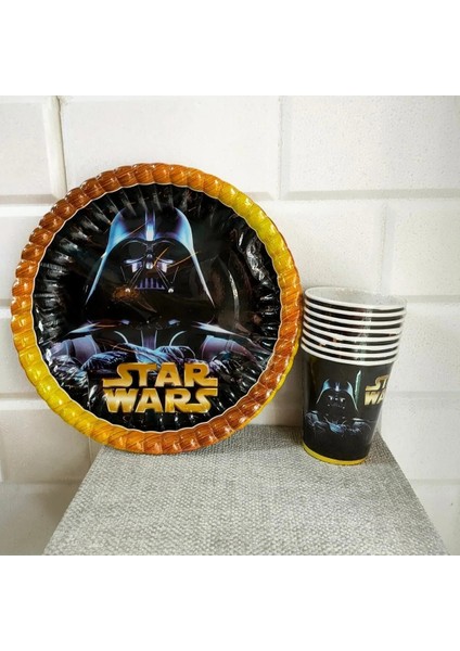 Starwars Tabak Bardak 8'li Takım