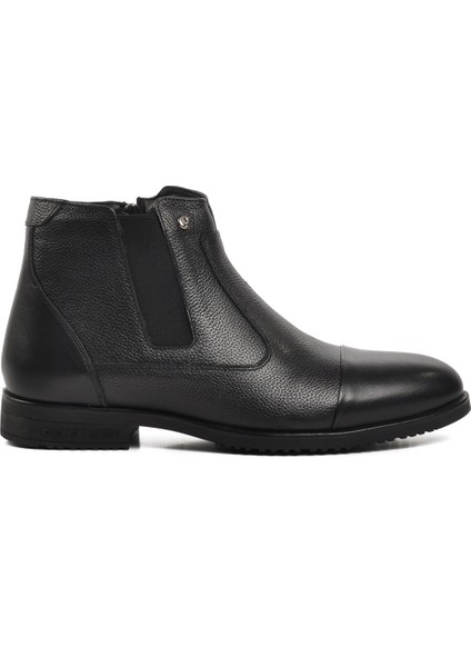 Siyah Deri Erkek Bot modelleri