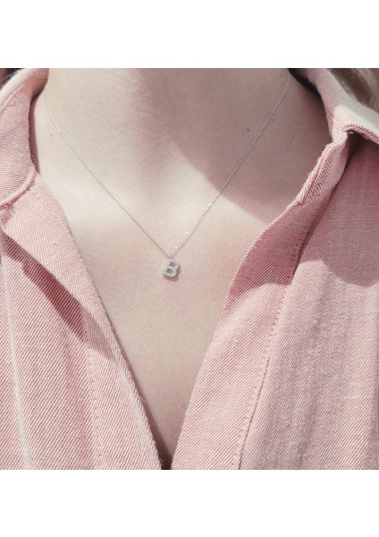 B Harfi Pırlanta Kolye fiyatları