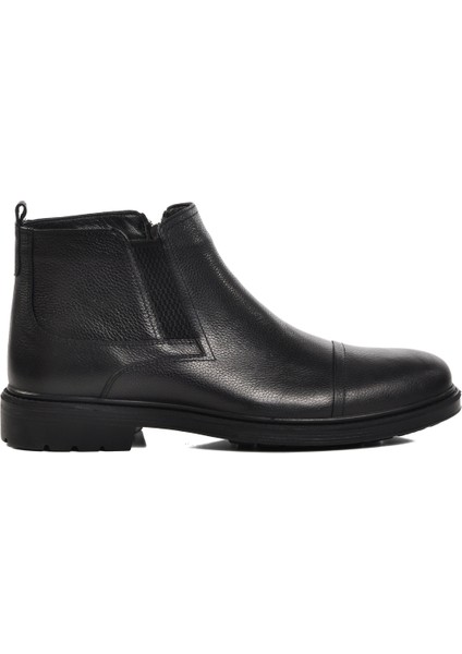 Ayakmod Siyah Deri Erkek Bot modelleri