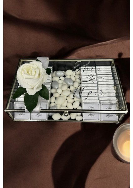 Tide Cam Kutu Kız İsteme Çikolatası