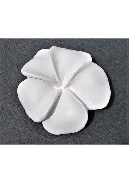 Frangipani Çiçeği 7,8cm Çiçek Silikon Kalıp K-705, Kokulu Taş Sabun Alçı Mum Kalıbı fırsatları
