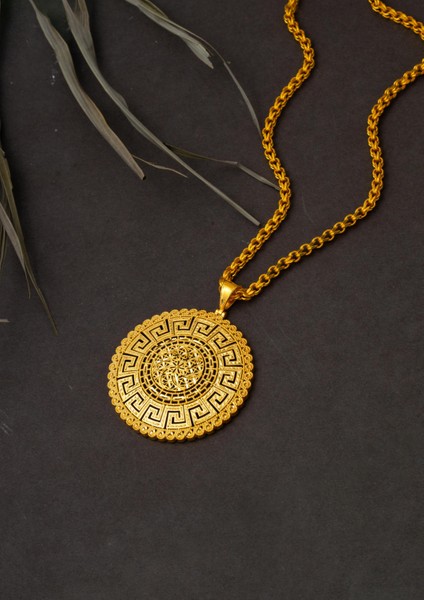 Versage Madalyon Tasarım 14 Ayar Altın Kolye fiyatları