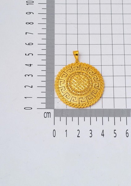 Versage Madalyon Tasarım 14 Ayar Altın Kolye modelleri