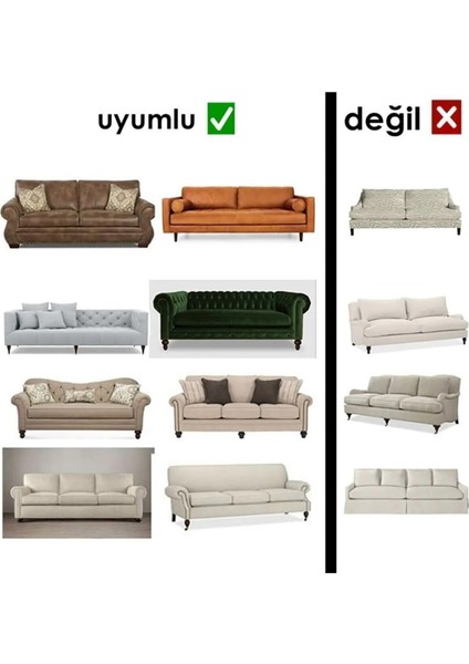 Kadife 3 3 1 1 Lastikli Kanepe Örtüsü | Lastikli Koltuk Örtüsü | Koltuk Kılıfı Takımı