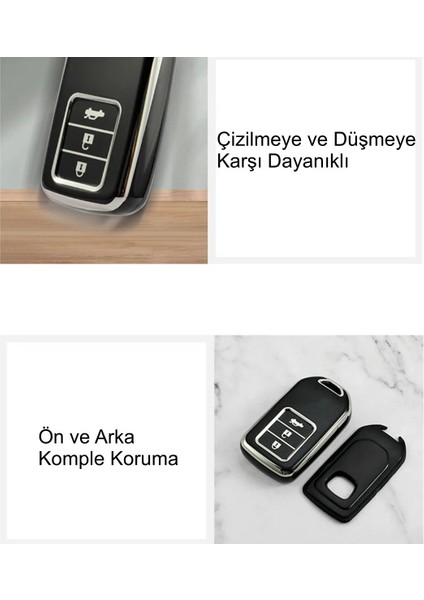 Honda Civic Fc5 Hr-V Cr-V City Tpu Anahtar Kılıfı fırsatları