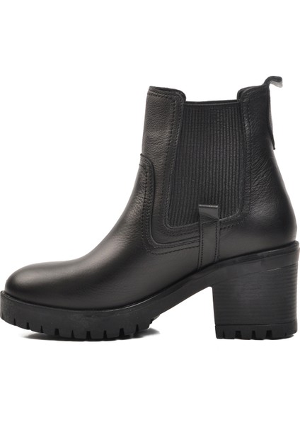 Siyah Deri Kadın Bot fiyatları