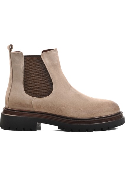 Bej Nubuk Deri Erkek Chelsea Bot BR-44001 M