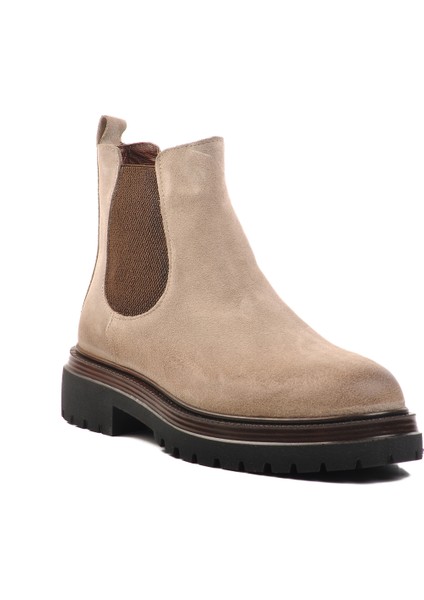 Bej Nubuk Deri Erkek Chelsea Bot BR-44001 M modelleri