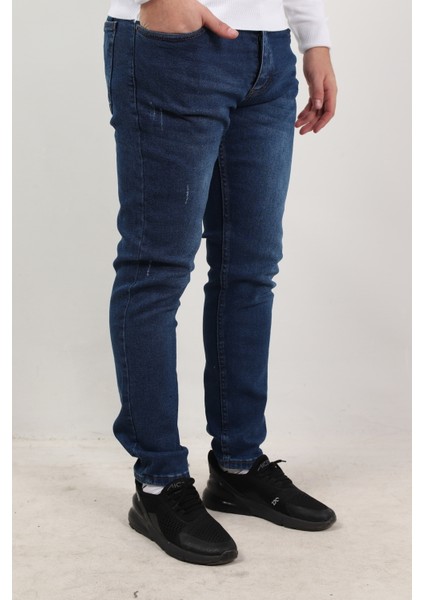 Slim Fit Erkek Kot Pantolon