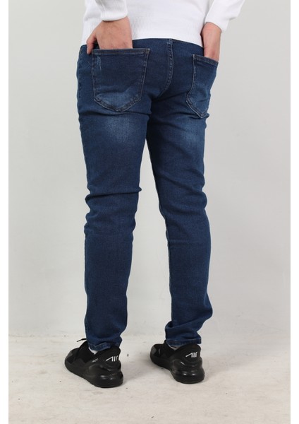 Slim Fit Erkek Kot Pantolon