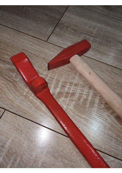 Laminant Parke Çektirme Demiri 3CM*32CM ve 500GR Çekiç