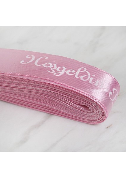 Crafts 2 cm 10 mt Pembe Saten Hoşgeldin Bebek fiyatları