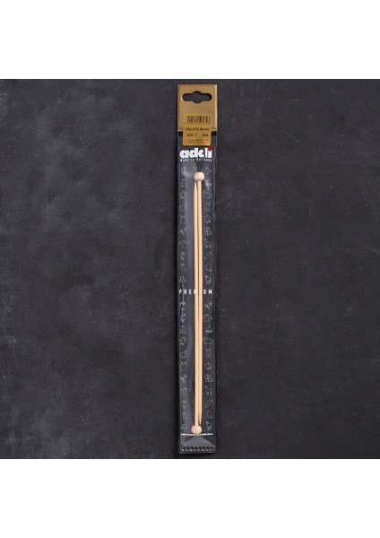 Premium 3,5mm 25CM Bambu Örgü Şişi - 5007025-