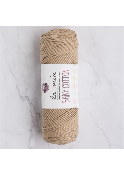 Baby Cotton Bej El Örgü İpi - L049 - 33627